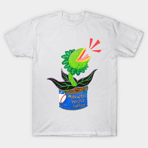 Audrey 2 sprout T-Shirt by Caden Davis Designs